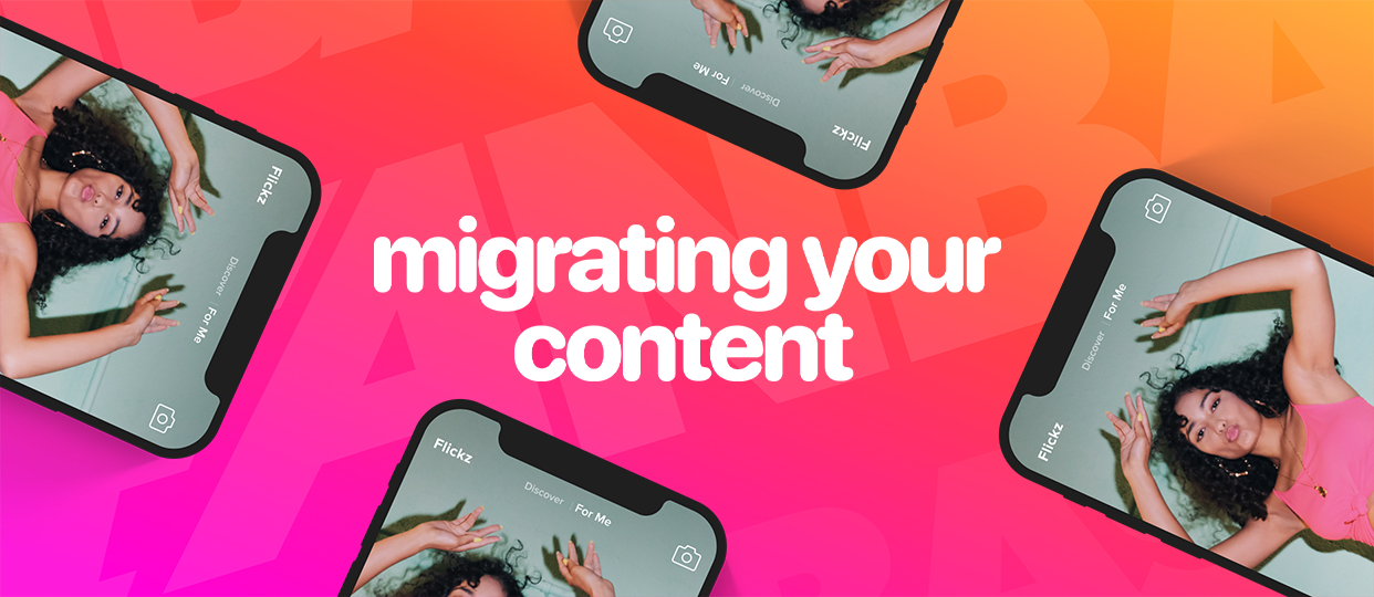 6. Migrating Your Content - Fanbase Learning Center